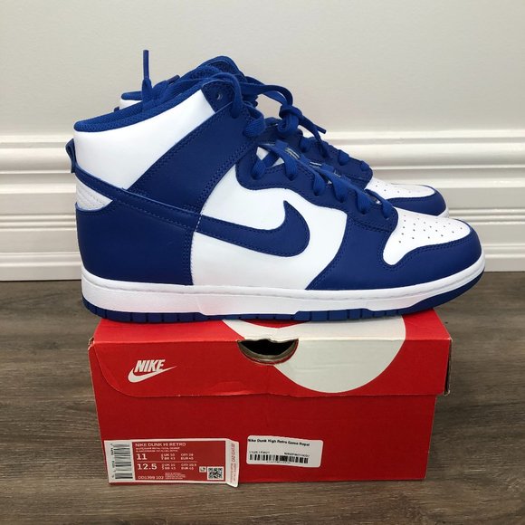 Nike Dunk High Game Royal - Picture 1 of 7